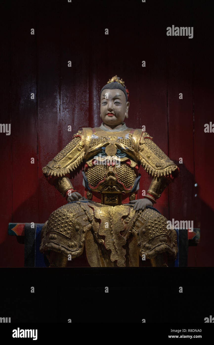 Wuhou Temple legendary rulers statutes of emperor Stock Photo Alamy