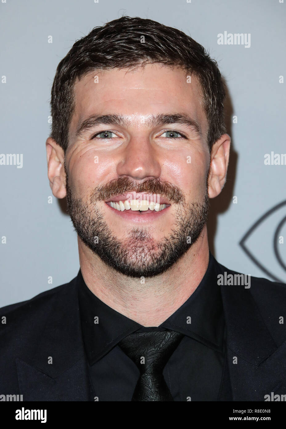 BEVERLY HILLS, LOS ANGELES, CA, USA JANUARY 07 Austin Stowell at the 2018 InStyle And Warner