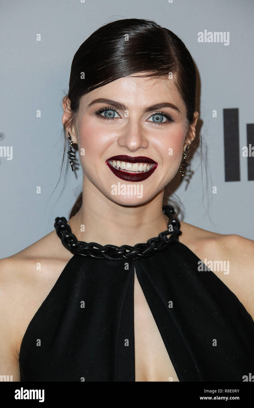 BEVERLY HILLS, LOS ANGELES, CA, USA - JANUARY 07: Alexandra Daddario at ...