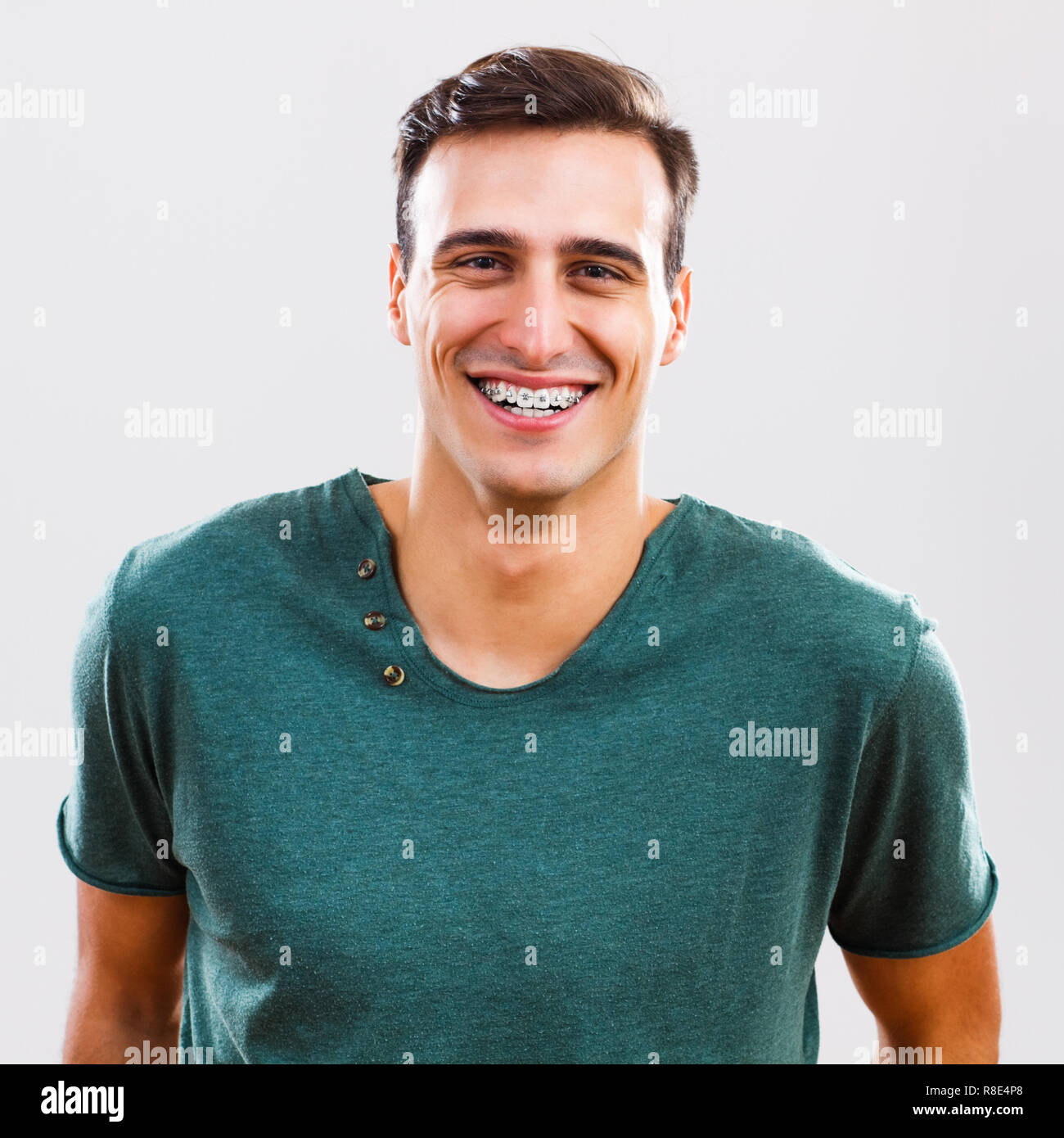 Man Braces High Resolution Stock Photography and Images Alamy