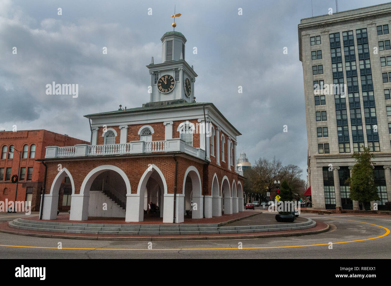 Feyetteville, NC. December 24, 2015. Impression of the Fascinate-U Children's Museum, in downtown Fayetteville. Stock Photo