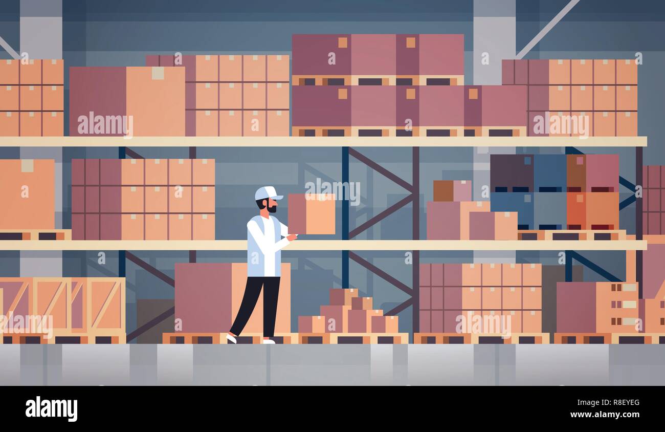 Storekeeper Stock Vector Images - Alamy
