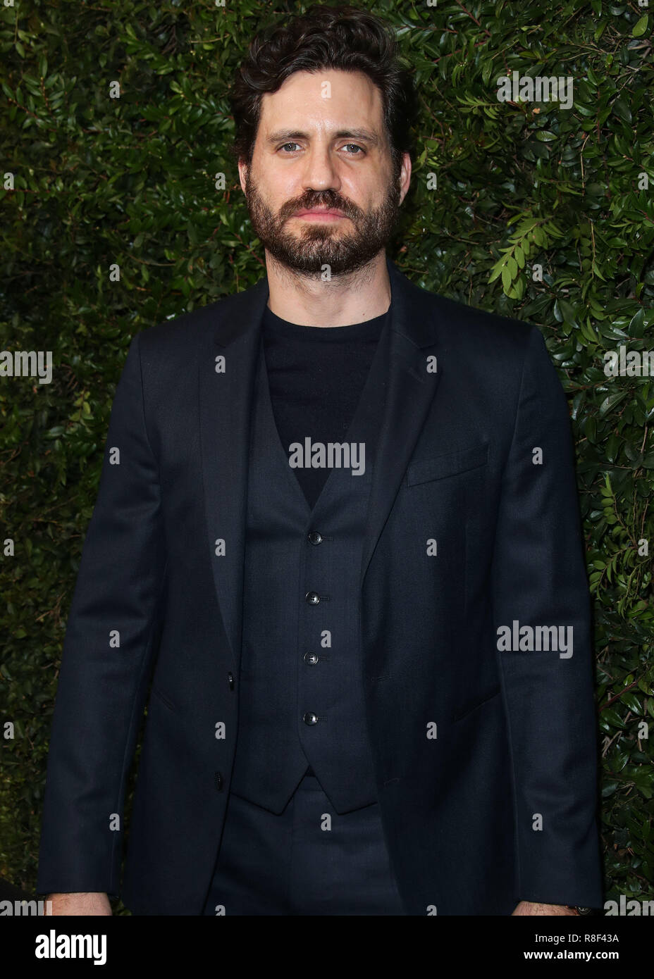BEVERLY HILLS, LOS ANGELES, CA, USA - MARCH 03: Edgar Ramirez at the Chanel And Charles Finch Pre-Oscar Awards Dinner 2018 held at Madeo Restaurant on March 3, 2018 in Beverly Hills, Los Angeles, California, United States. (Photo by Xavier Collin/Image Press Agency) Stock Photo