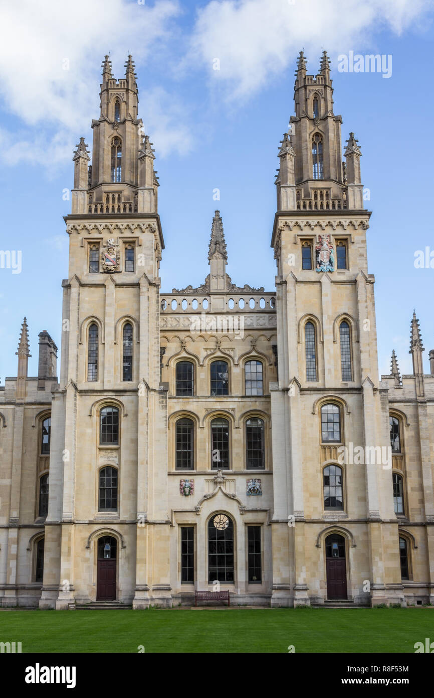 All Souls College in Oxford, England Stock Photo