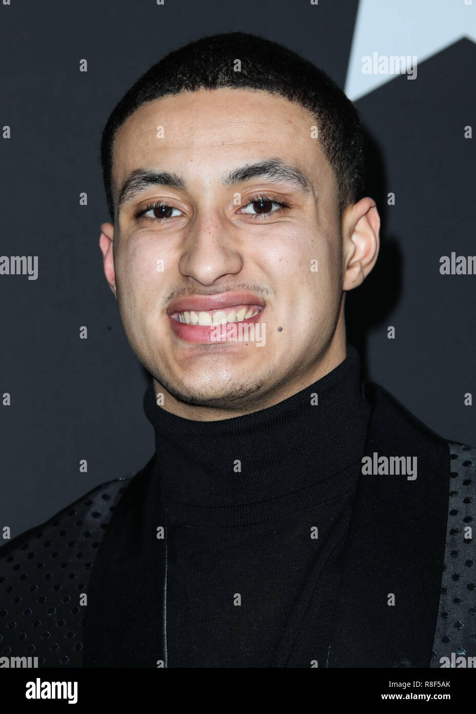 LOS ANGELES, CA, USA - FEBRUARY 17: Kyle Kuzma at the 2018 GQ All Star ...