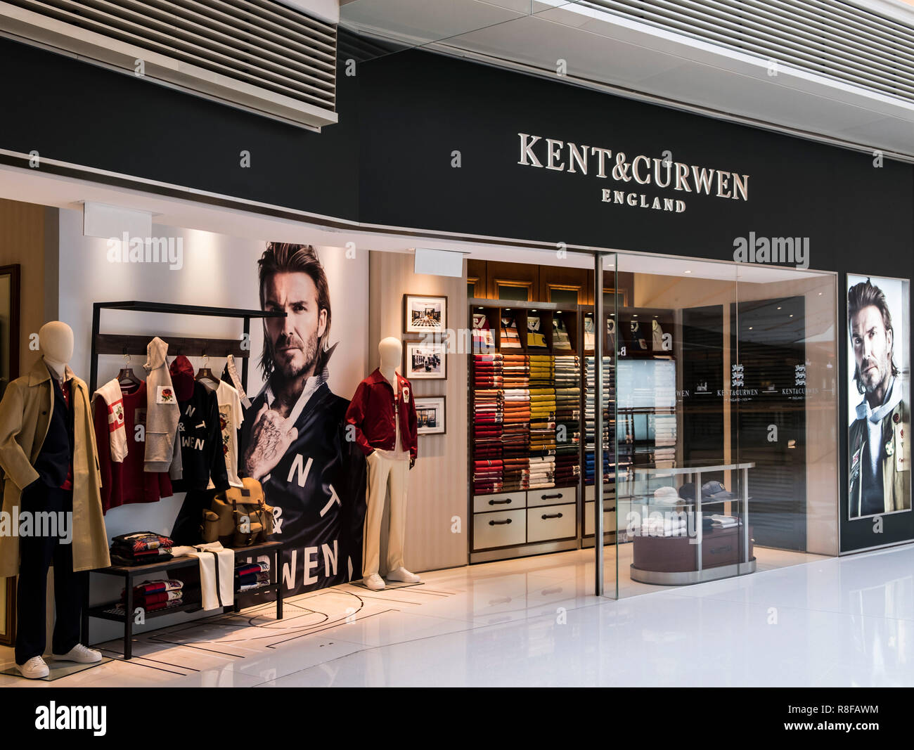 Hong Kong, April 7, 2019: Kent & Curwen store in Hong Kong Stock Photo ...