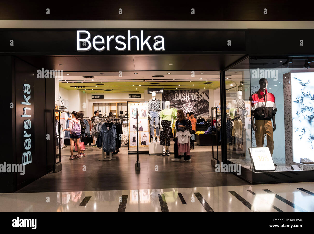 Hong Kong, April 7, 2019: Bershka store in Hong Kong Stock Photo - Alamy.