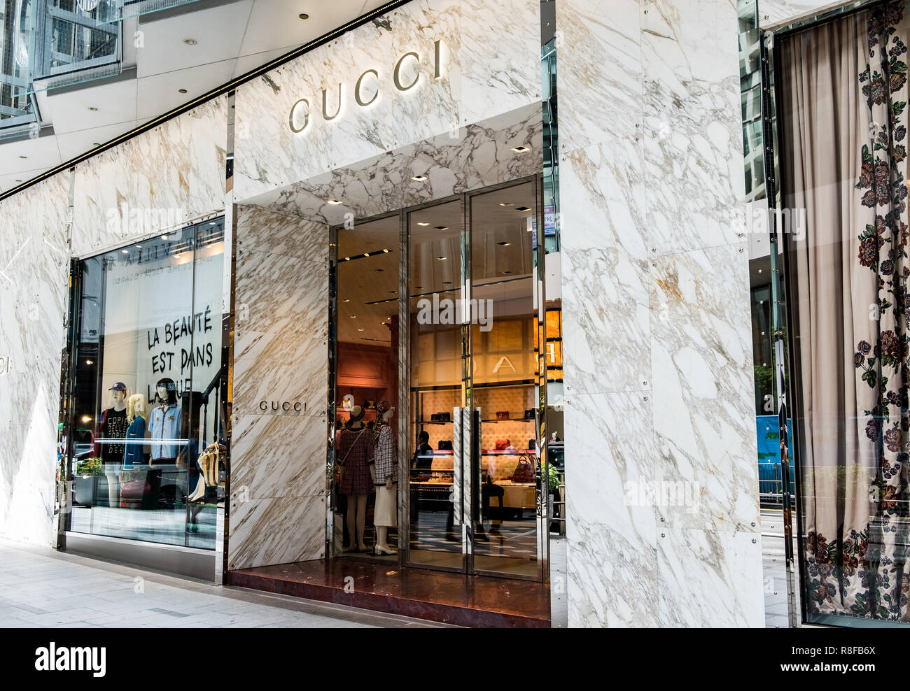 Hong Kong, April 7, 2019: Gucci store in Hong Kong Stock Photo - Alamy