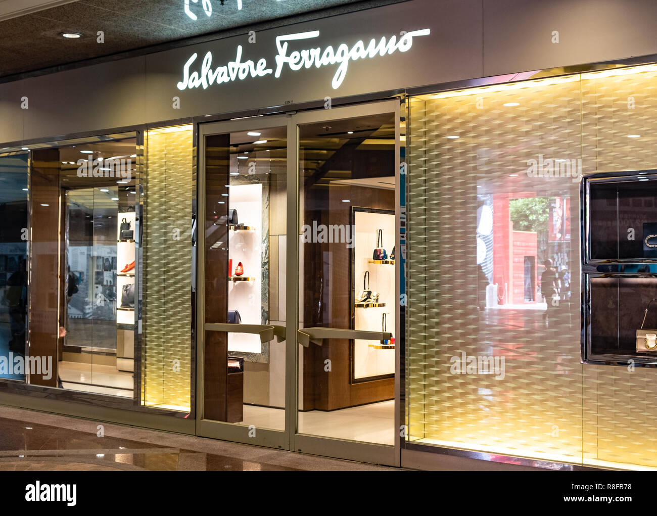 Hong Kong, April 7, 2019: Salvatore Ferragamo store in Hong Kong Stock  Photo - Alamy