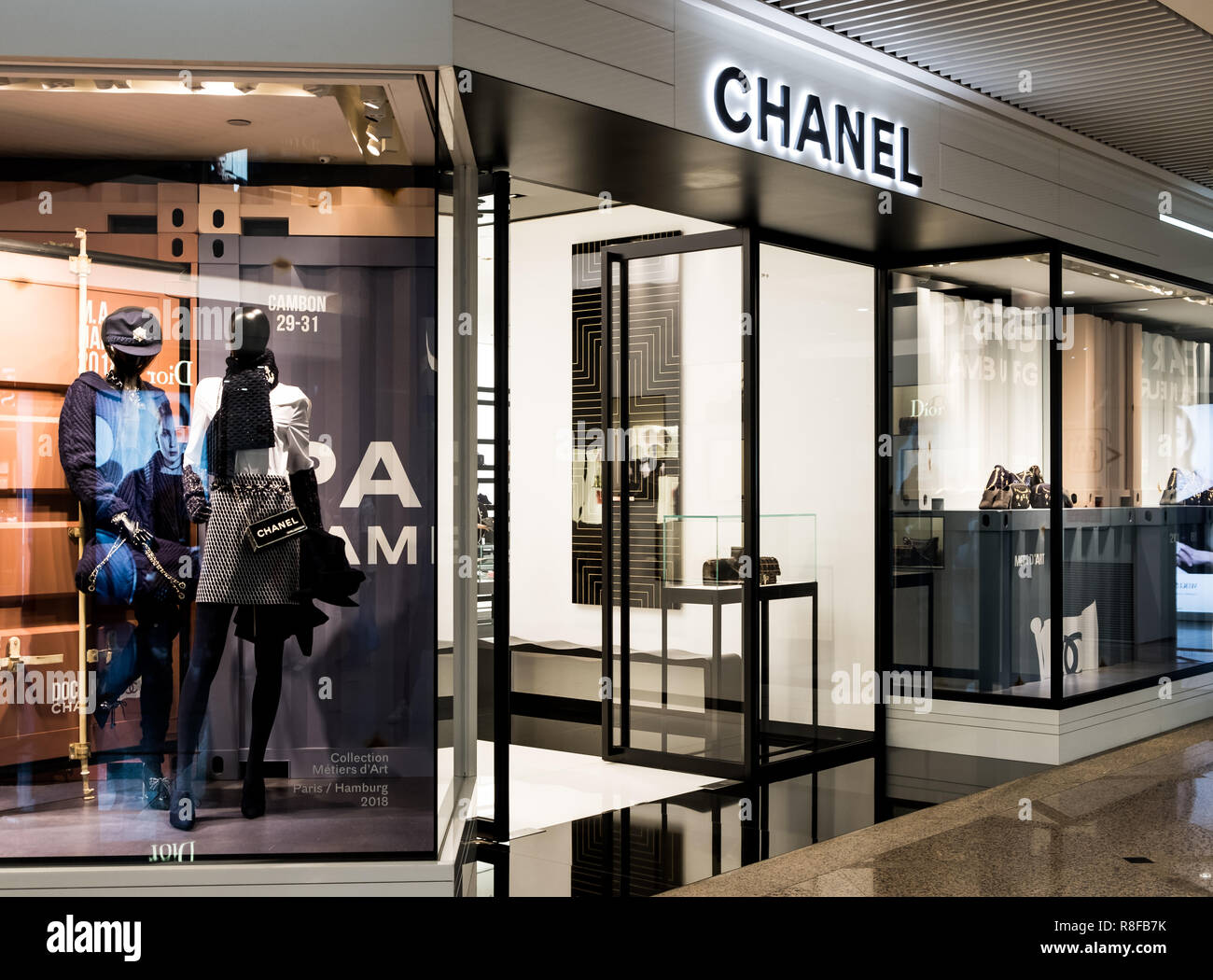 Chanel Boutique Store Emquartier Department Store Stock Photo