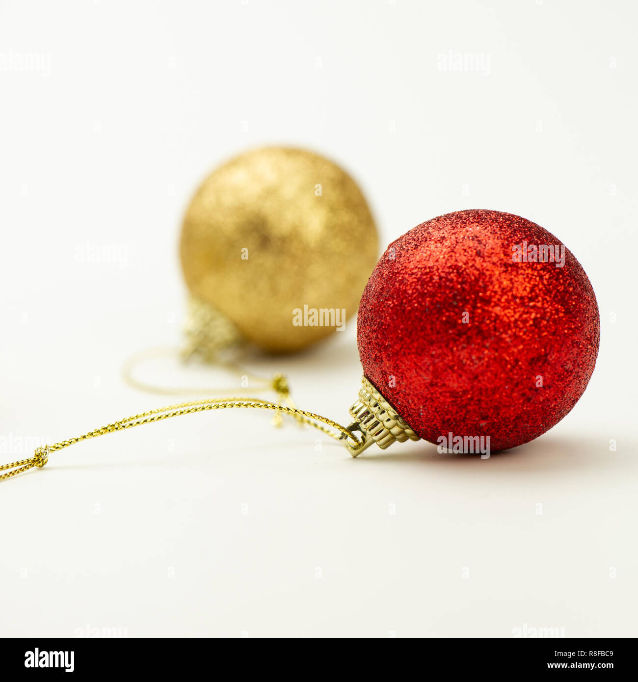 Decorative Golden Balls Stock Photos Decorative Golden Balls