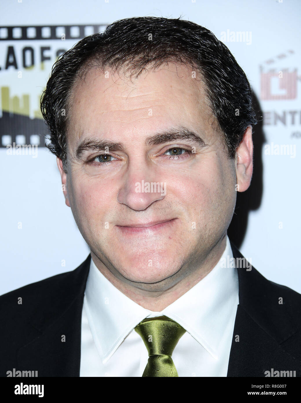 HOLLYWOOD, LOS ANGELES, CA, USA - JANUARY 10: Michael Stuhlbarg at The Inaugural Los Angeles Online Film Critics Society Award Ceremony held at the Taglyan Complex on January 10, 2018 in Hollywood, Los Angeles, California, United States. (Photo by Xavier Collin/Image Press Agency) Stock Photo