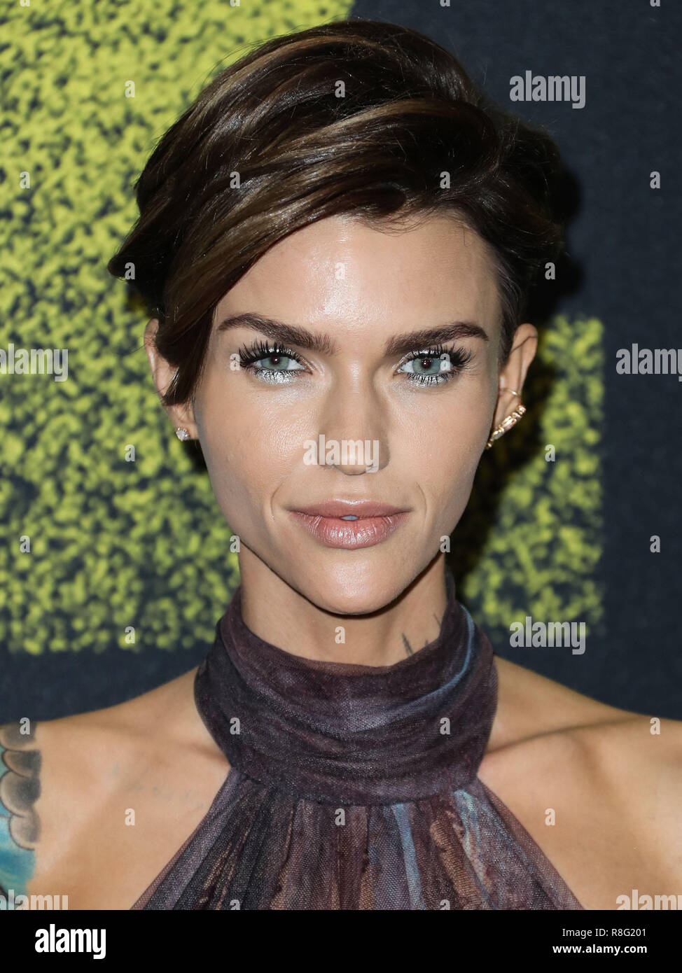 HOLLYWOOD, LOS ANGELES, CA, USA - DECEMBER 12: Actress Ruby Rose ...