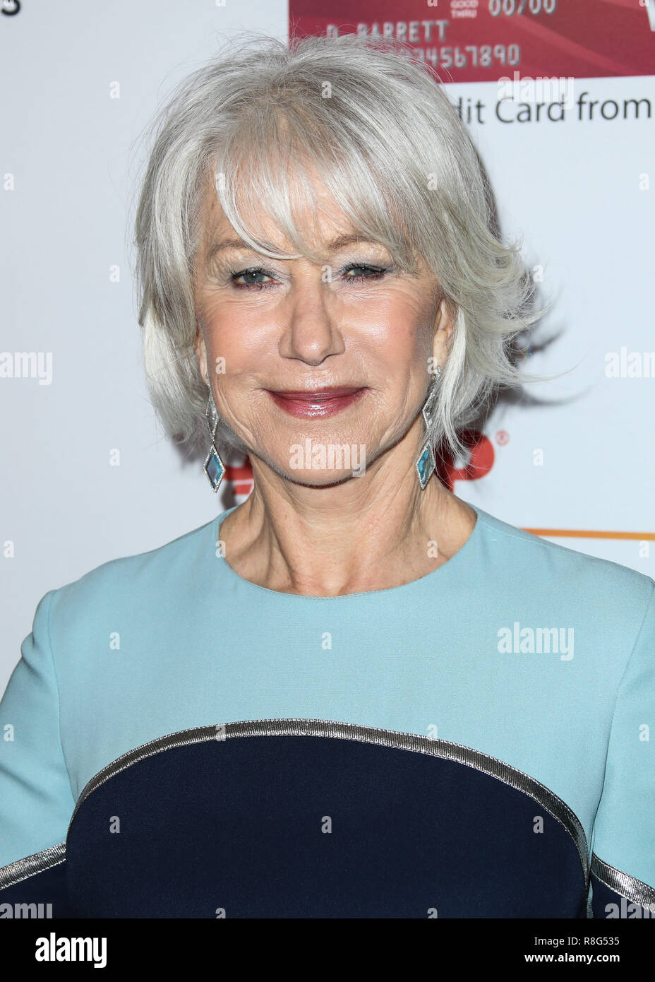 BEVERLY HILLS, LOS ANGELES, CA, USA - FEBRUARY 05: Helen Mirren at AARP's 17th Annual Movies For Grownups Awards held at The Beverly Wilshire Beverly Hills (A Four Seasons Hotel) on February 5, 2018 in Beverly Hills, Los Angeles, California, United States. (Photo by Xavier Collin/Image Press Agency) Stock Photo