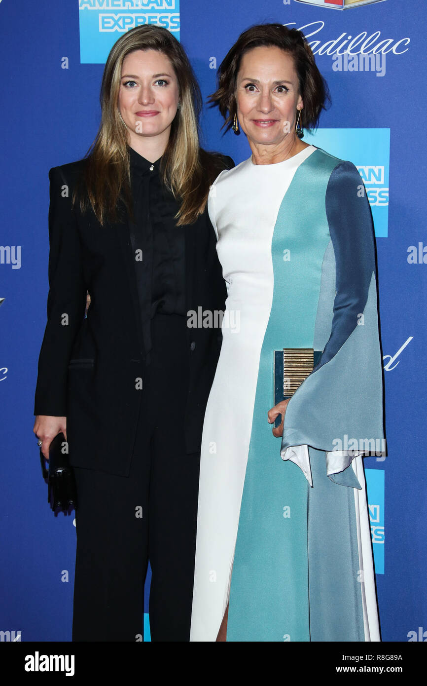 PALM SPRINGS, CA, USA - JANUARY 02: Zoe Perry, Laurie Metcalf at the 29th Annual Palm Springs International Film Festival Awards Gala held at the Palm Springs Convention Center on January 2, 2018 in Palm Springs, California, United States. (Photo by Xavier Collin/Image Press Agency) Stock Photo
