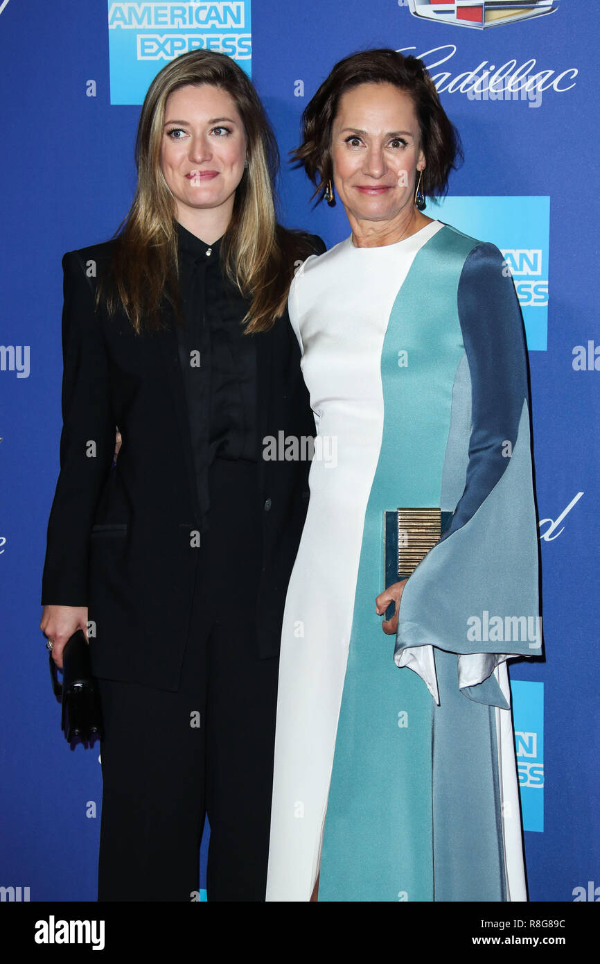 PALM SPRINGS, CA, USA - JANUARY 02: Zoe Perry, Laurie Metcalf at the 29th Annual Palm Springs International Film Festival Awards Gala held at the Palm Springs Convention Center on January 2, 2018 in Palm Springs, California, United States. (Photo by Xavier Collin/Image Press Agency) Stock Photo