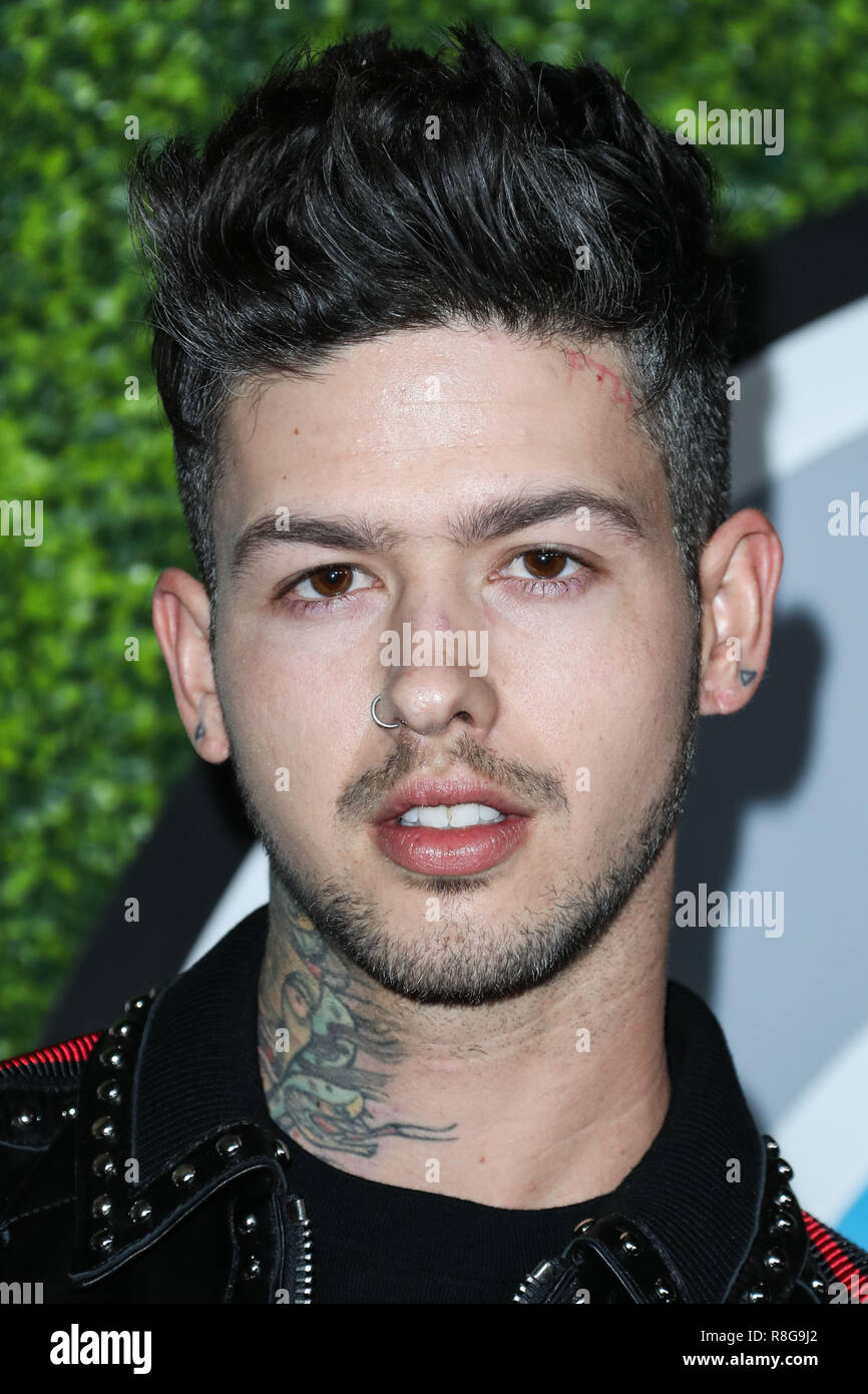 WEST HOLLYWOOD, LOS ANGELES, CA, USA DECEMBER 07 Travis Mills at the 2017 GQ Men Of The Year