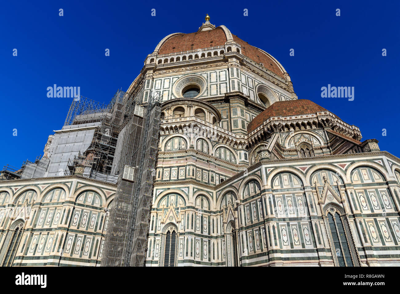 Dome of Cathedral of Santa Maria del Fiore, Duomo in Florence. Italy ...