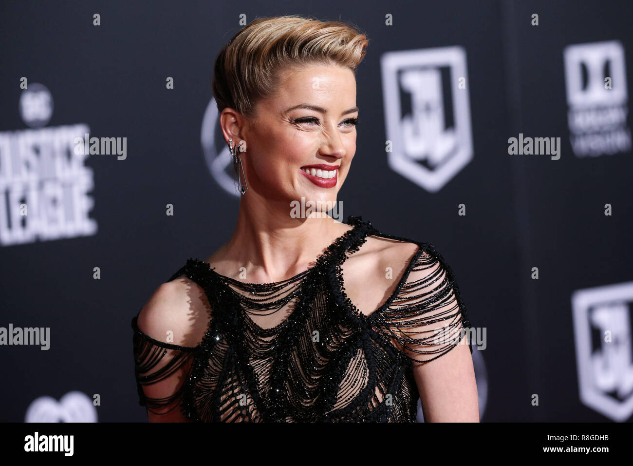 Female Short Blonde Hair Wearing Stock Photos Female Short