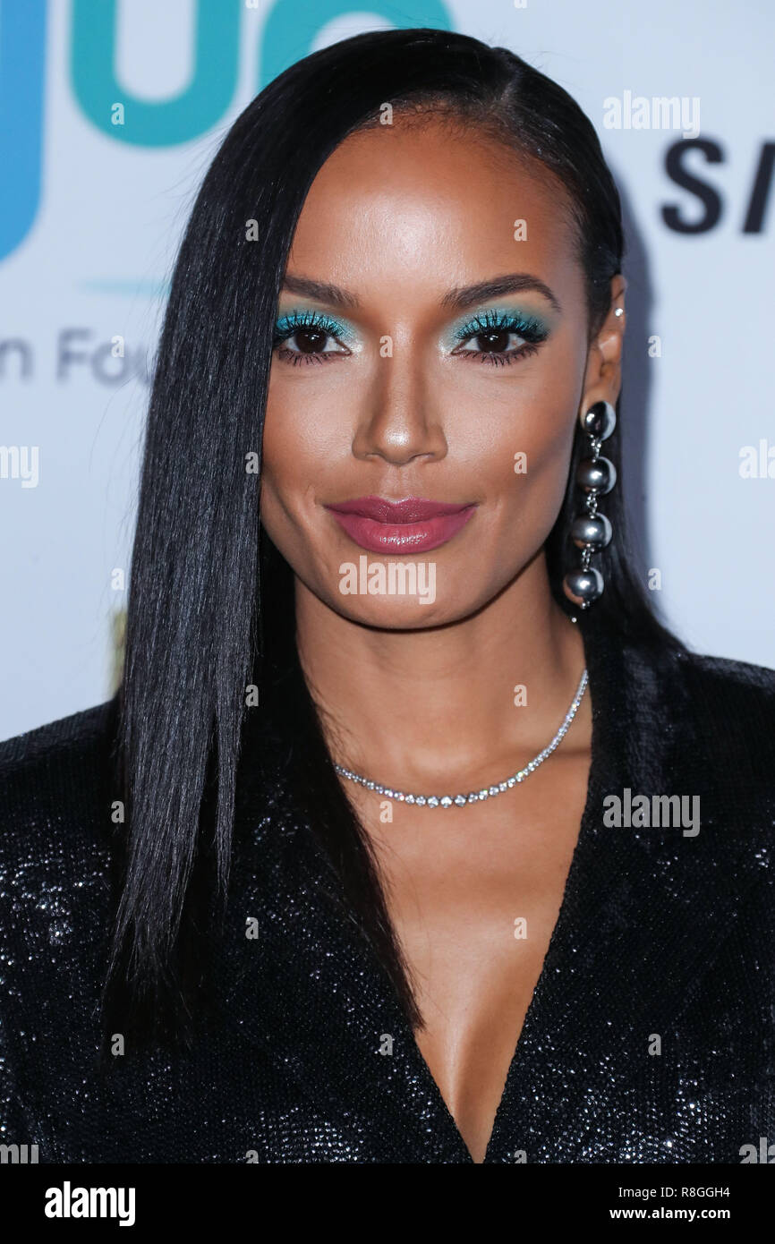 BEVERLY HILLS, LOS ANGELES, CA, USA - NOVEMBER 03: Selita Ebanks arrives at Goldie's Love In For Kids 2017 held at Ron Burkle's Green Acres Estate on November 3, 2017 in Beverly Hills, Los Angeles, California, United States. (Photo by Xavier Collin/Image Press Agency) Stock Photo