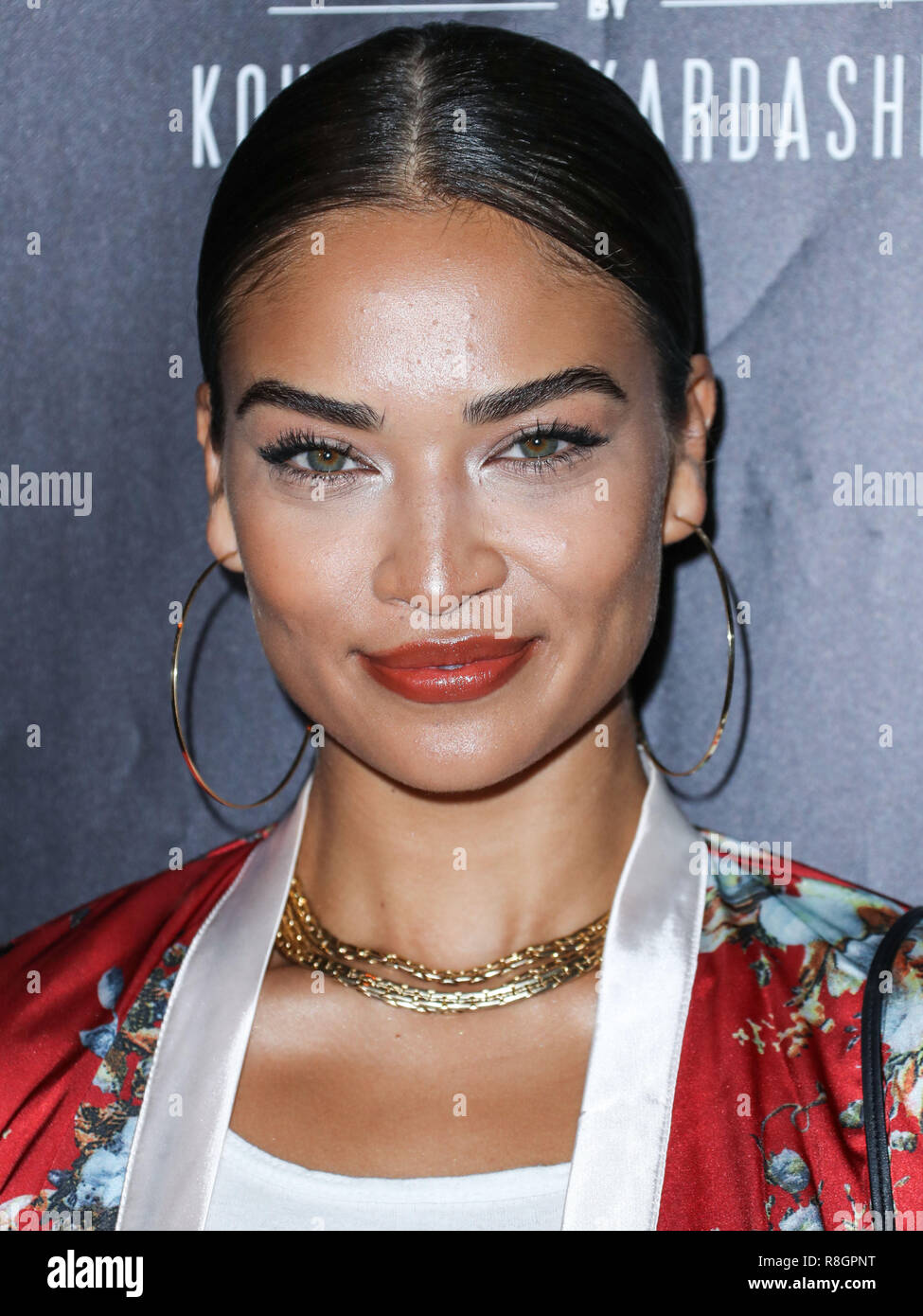 WEST HOLLYWOOD, LOS ANGELES, CA, USA - OCTOBER 25: Model Shanina Shaik