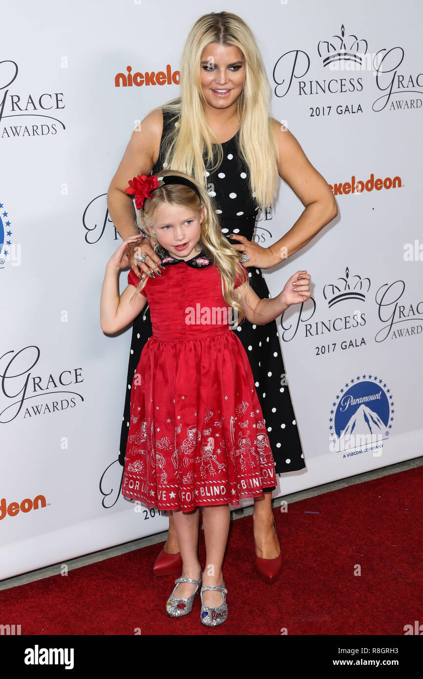 Jessica Simpson's Daughter Maxwell - Dolce & Gabbana Girl Red
