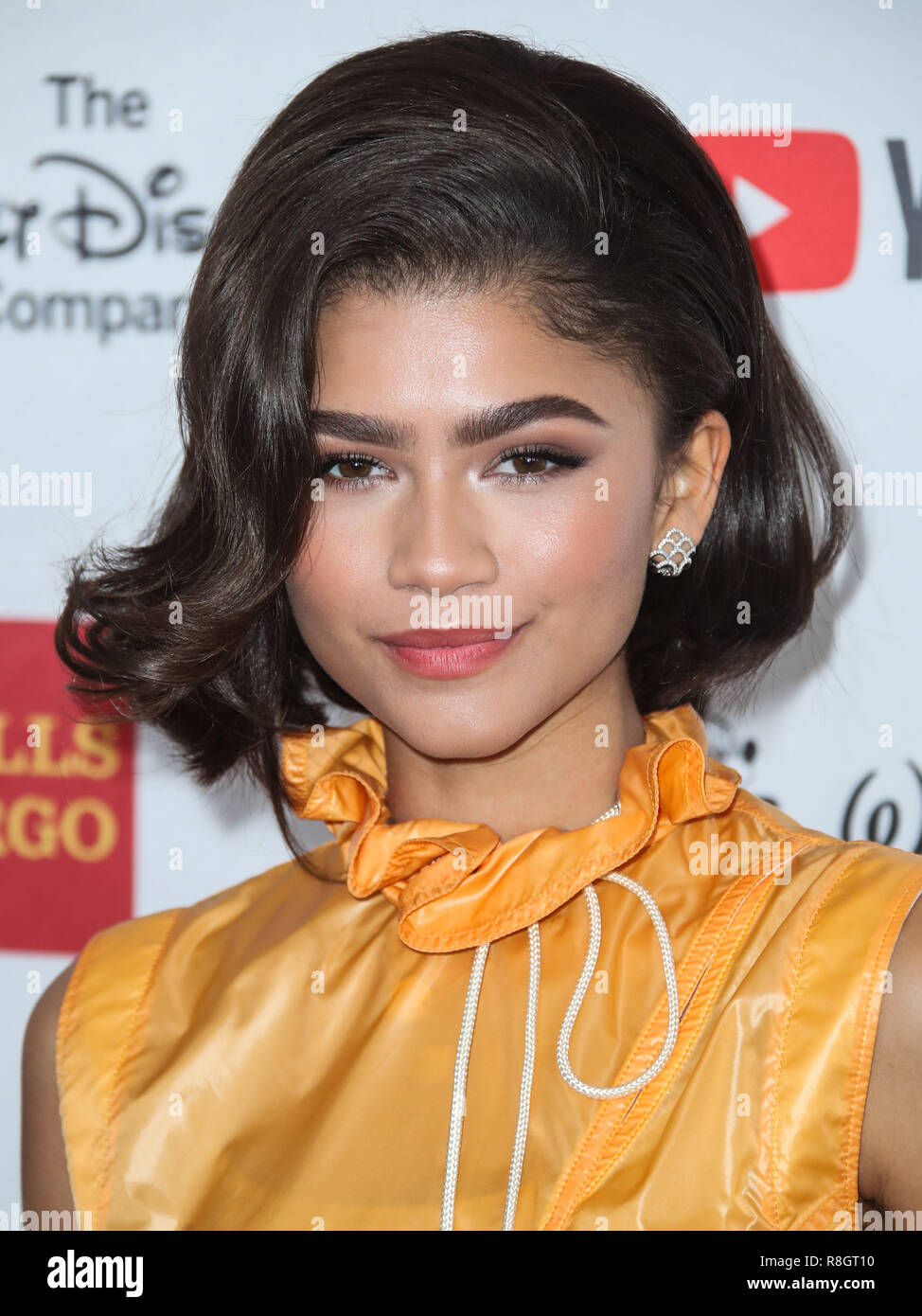 BEVERLY HILLS, LOS ANGELES, CA, USA - OCTOBER 20: Actress Zendaya