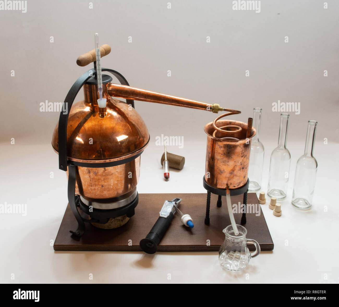 Schnaps brennen hi-res stock photography and images - Alamy