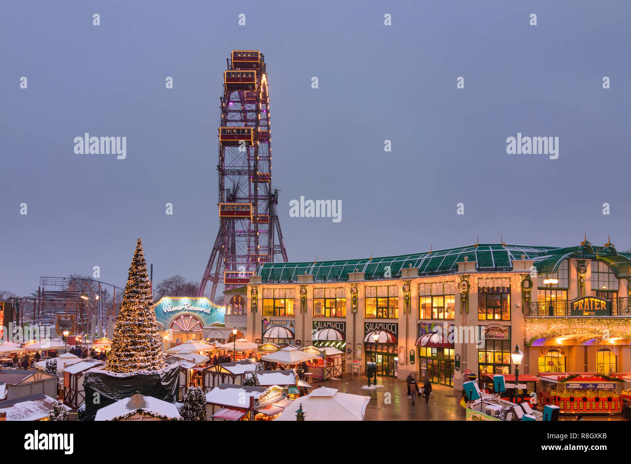 Fotos Wintermarkt Prater Wien