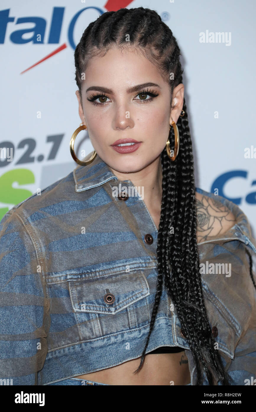 INGLEWOOD, LOS ANGELES, CA, USA - DECEMBER 01: Halsey, Ashley Nicolette