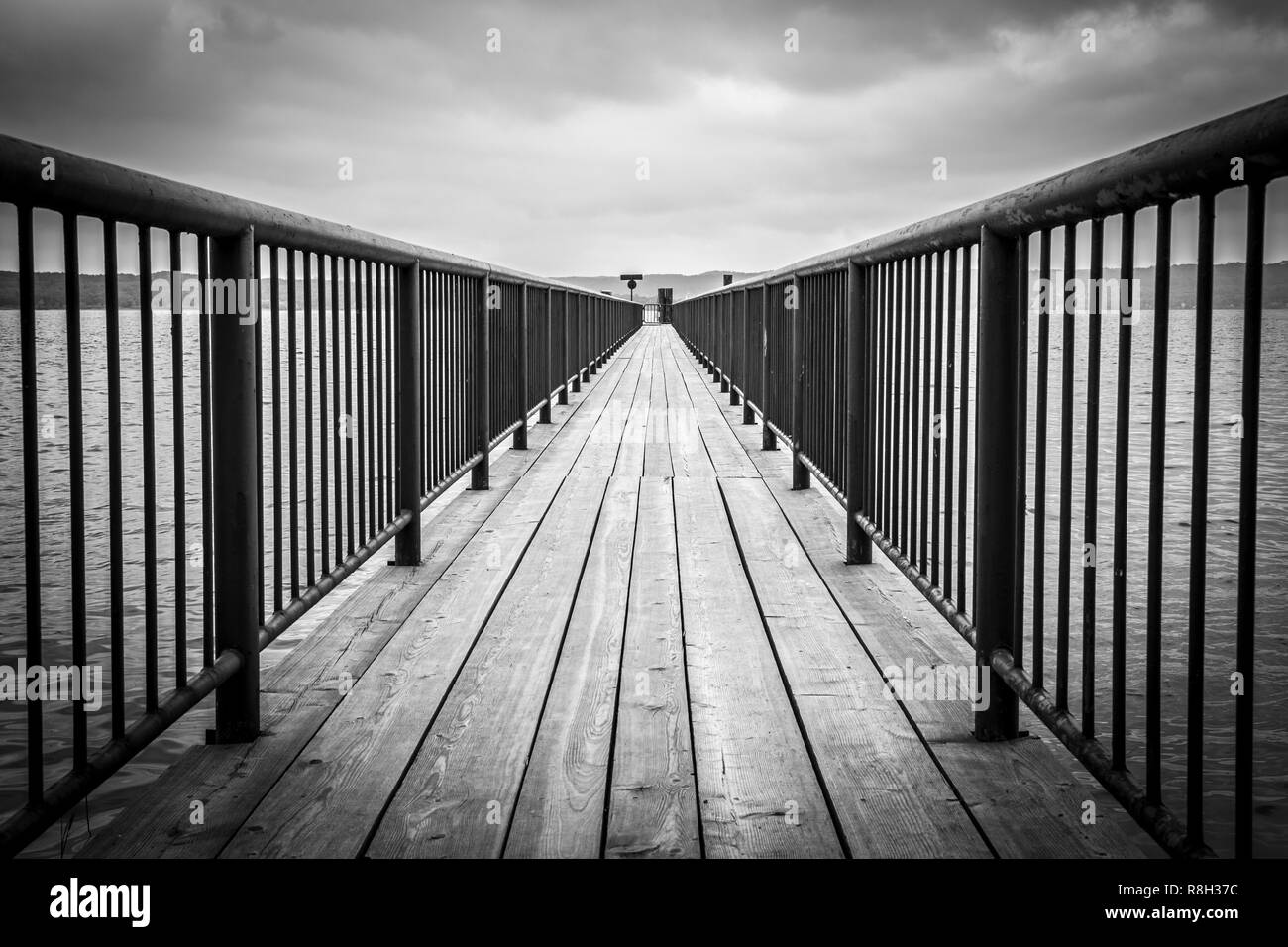 Steg am Ammersee Stock Photo - Alamy