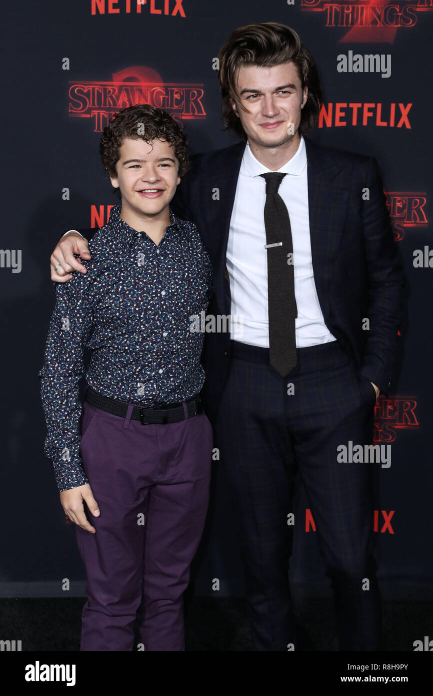 Joe keery stranger things premiere hi-res stock photography and images -  Alamy