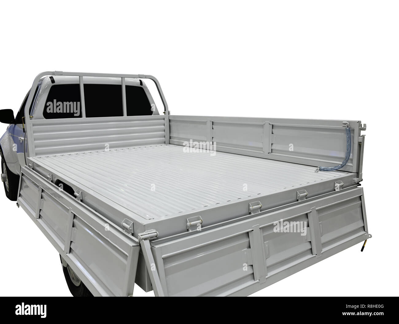 Rear view of empty pick-up truck bed Stock Photo - Alamy