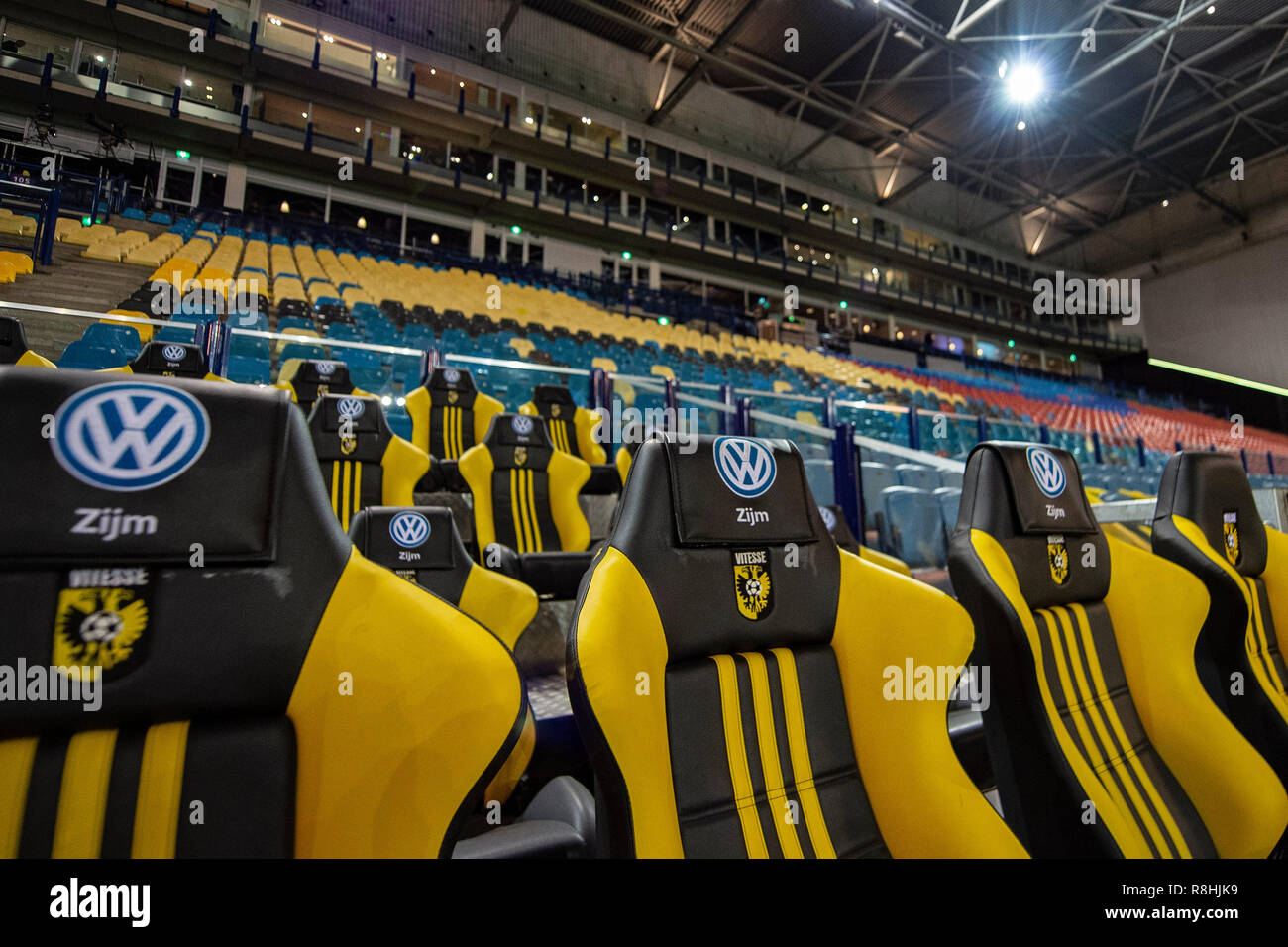Arnhem 15 12 2018 Gelredome Season 2018 2019 Dutch Eredivisie Vitesse Vvv Inside View Of Stadium Gelredome Stock Photo Alamy