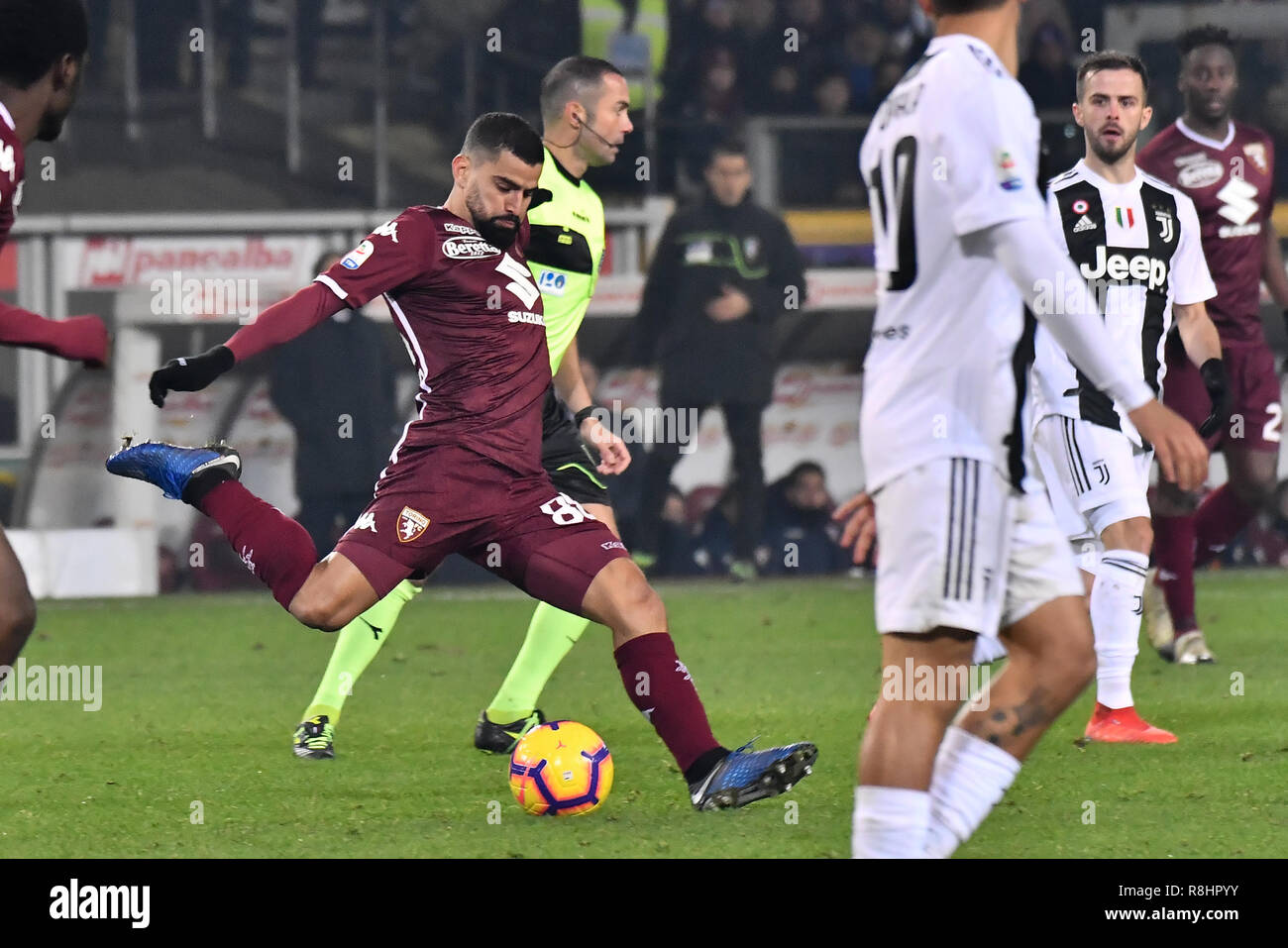 Tomas Rincon (Torino FC) during Torino FC vs Juventus FC, Italian football  Serie A match, Turin, Italy, 03 Apr - Photo .LiveMedia/Claudio Benedetto  Stock Photo - Alamy