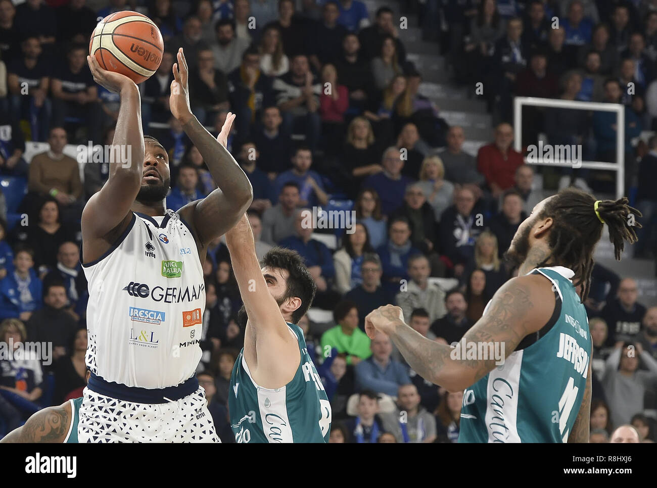 Foto Richard Morgano/LaPresse 16 dicembre 2018 Brescia, Italia Sport Basket Serie A 2018/2019 Germani