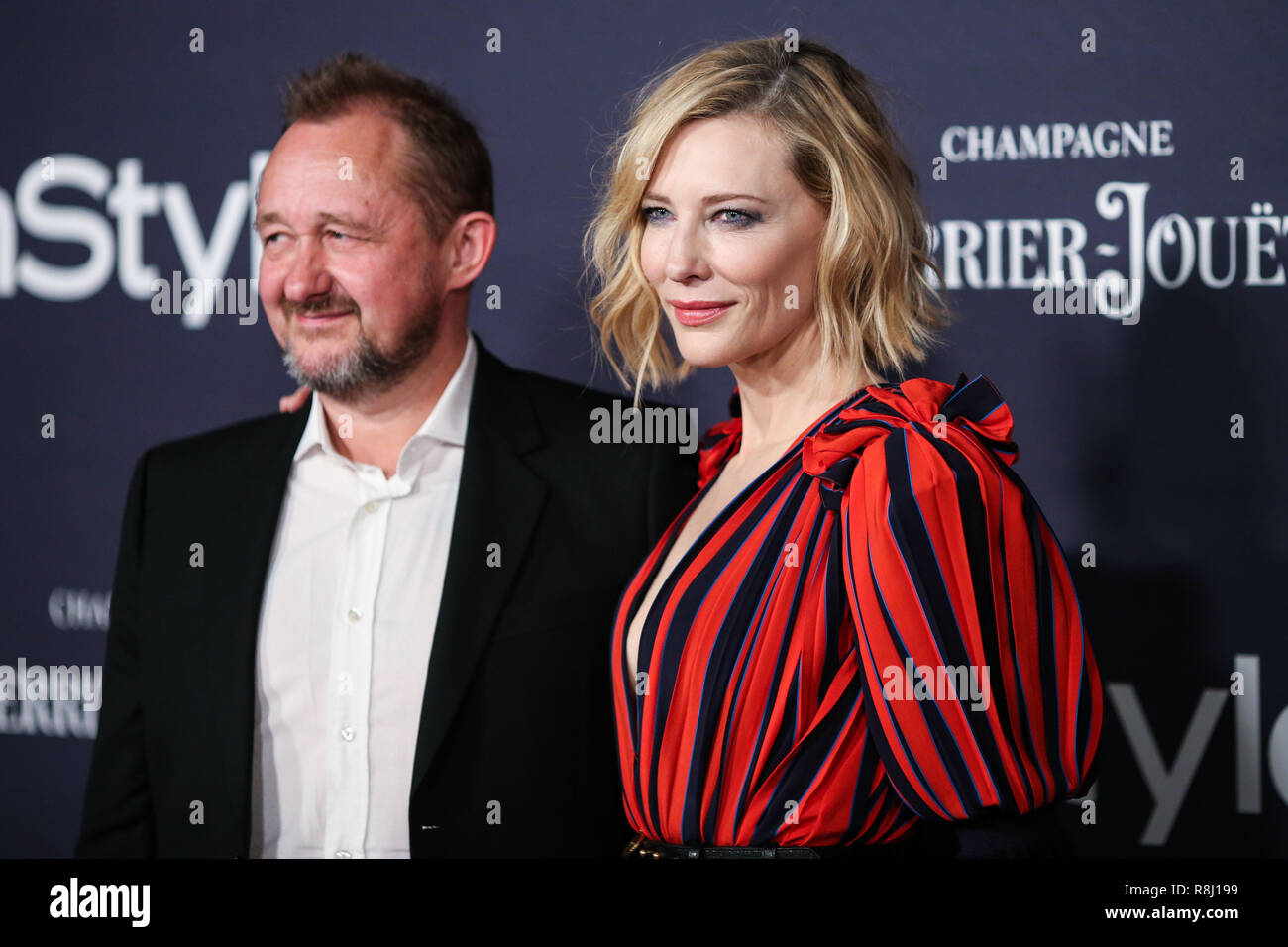 LOS ANGELES, CA, USA - OCTOBER 23: Andrew Upton, Cate Blanchett at the InStyle Awards 2017 held at the Getty Center on October 23, 2017 in Los Angeles, California, United States. (Photo by Xavier Collin/Image Press Agency) Stock Photo