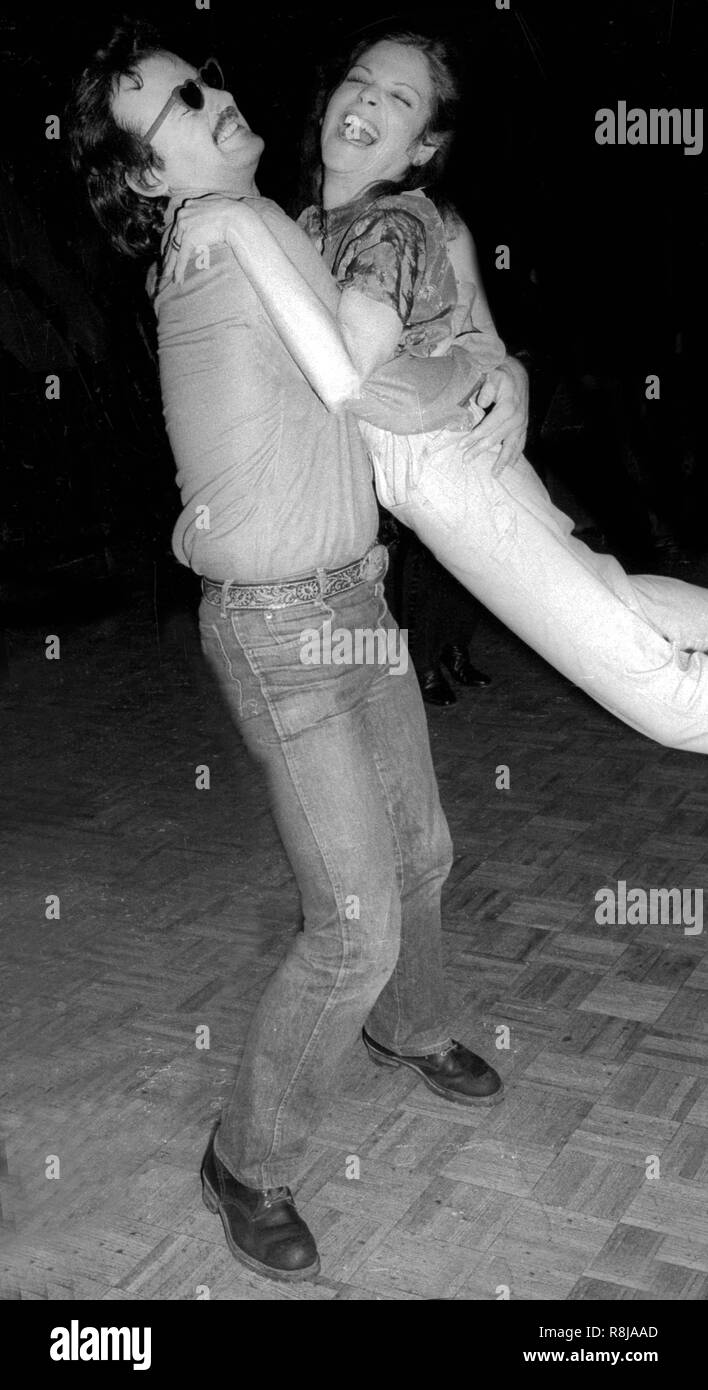Bill Murray and Gilda Radner at Studio 54 1977 Photo By Adam Scull