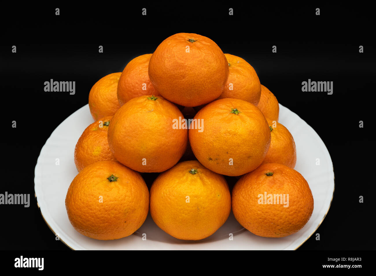 Mandarin is the fruit of the different citrus species commonly called