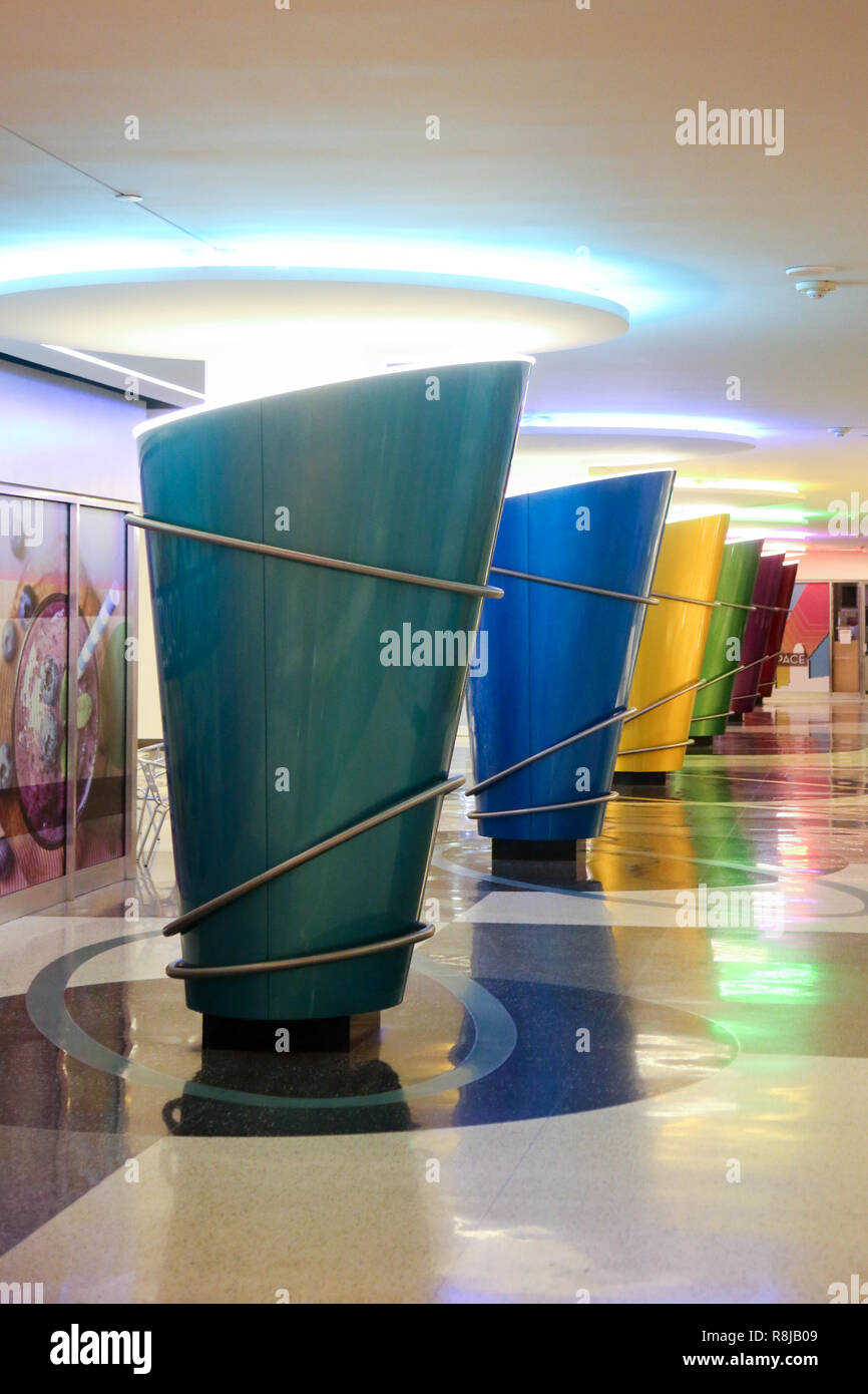 Downtown Tunnels, Houston, Texas Stock Photo Alamy