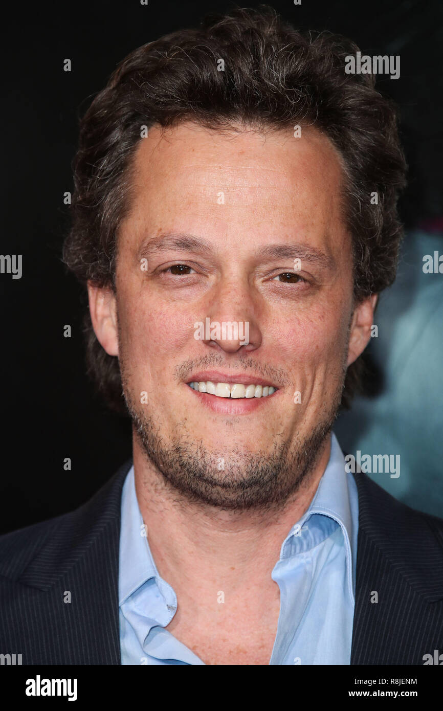 LOS ANGELES, CA, USA - SEPTEMBER 27: Nathan Barr at the Los Angeles Premiere Of Columbia Pictures' 'Flatliners' held at The Theatre at Ace Hotel on September 27, 2017 in Los Angeles, California, United States. (Photo by Xavier Collin/Image Press Agency) Stock Photo