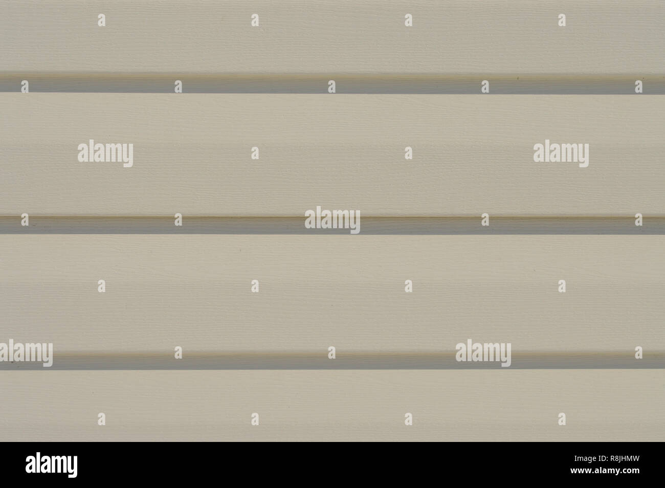 Vinyl siding furniture for exterior wall cladding. Texture design Stock Photo