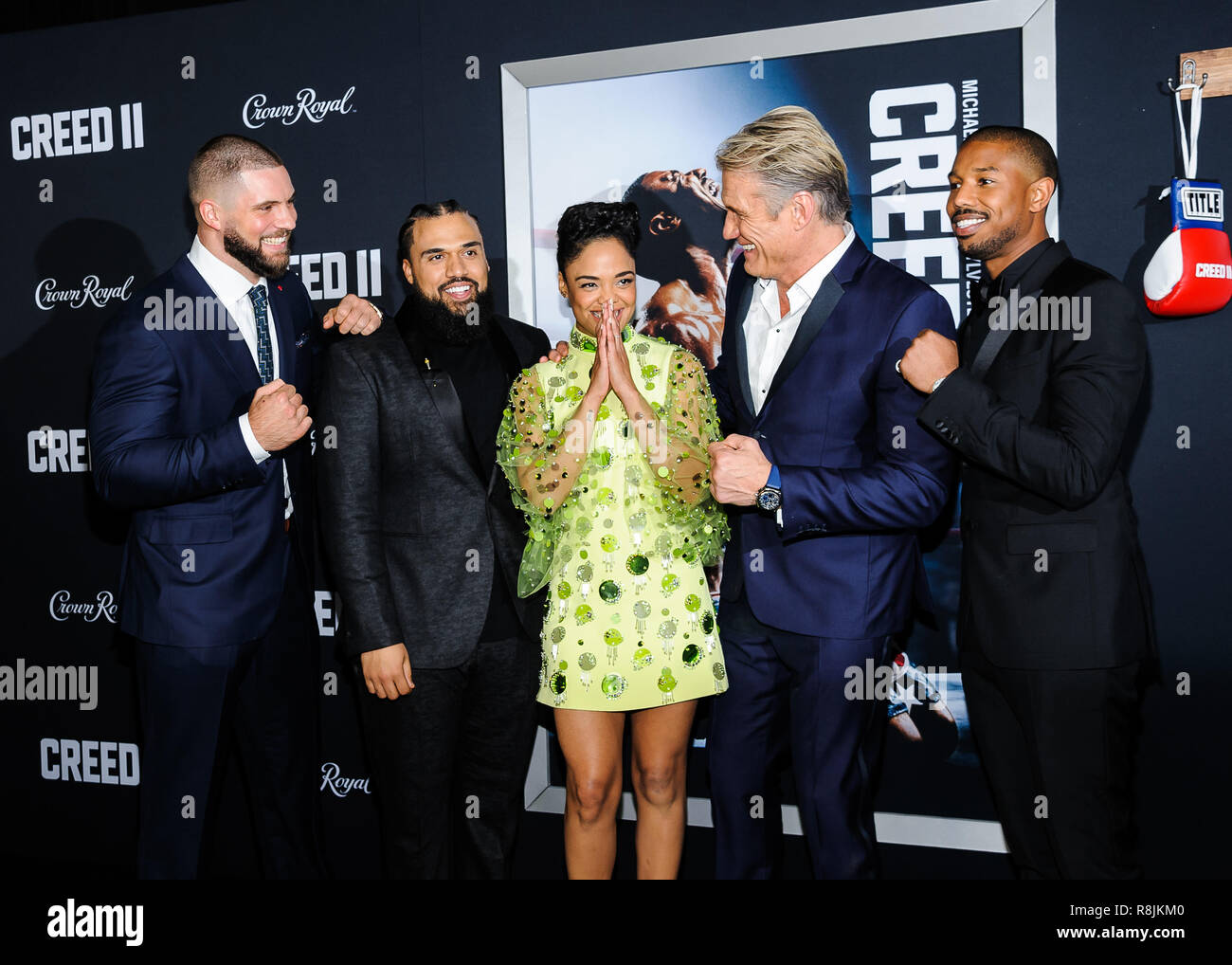 Michael B. Jordan, Tessa Thompson & More Hit Red Carpet for European  Premiere of 'Creed II'!: Photo 4189158, Brigitte Nielsen, Dolph Lundgren,  Florian Munteanu, Michael B Jordan, Tessa Thompson Photos