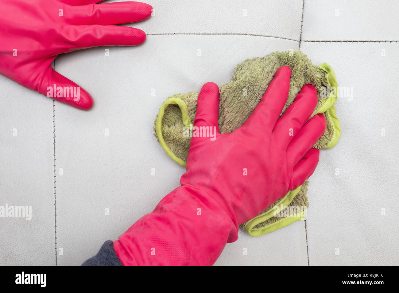 Photo inspiration: Fresh Look at Close Up Hand Cleaning Sofa Hi Res Stock Photography And