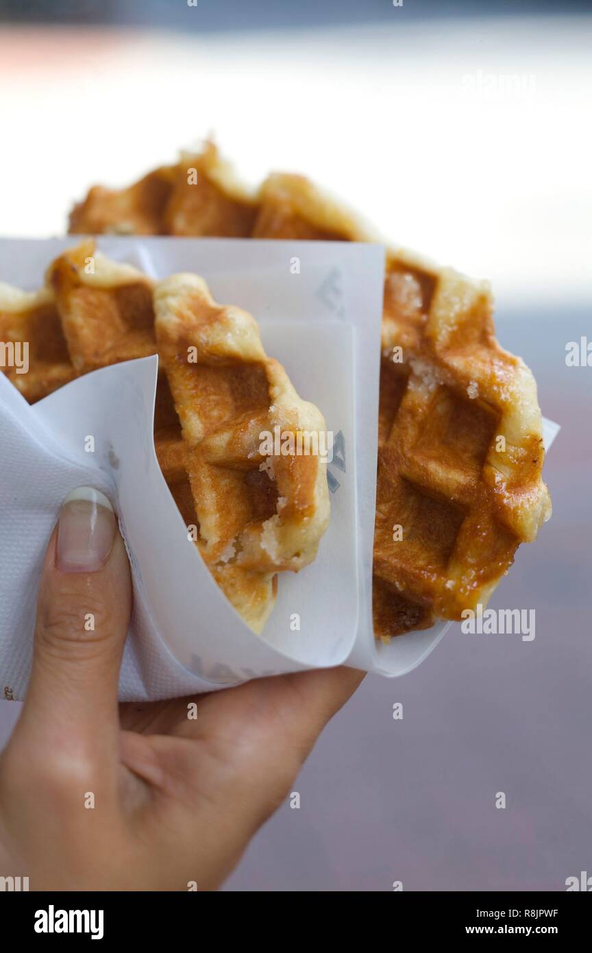 Belgium liege waffle hires stock photography and images Alamy