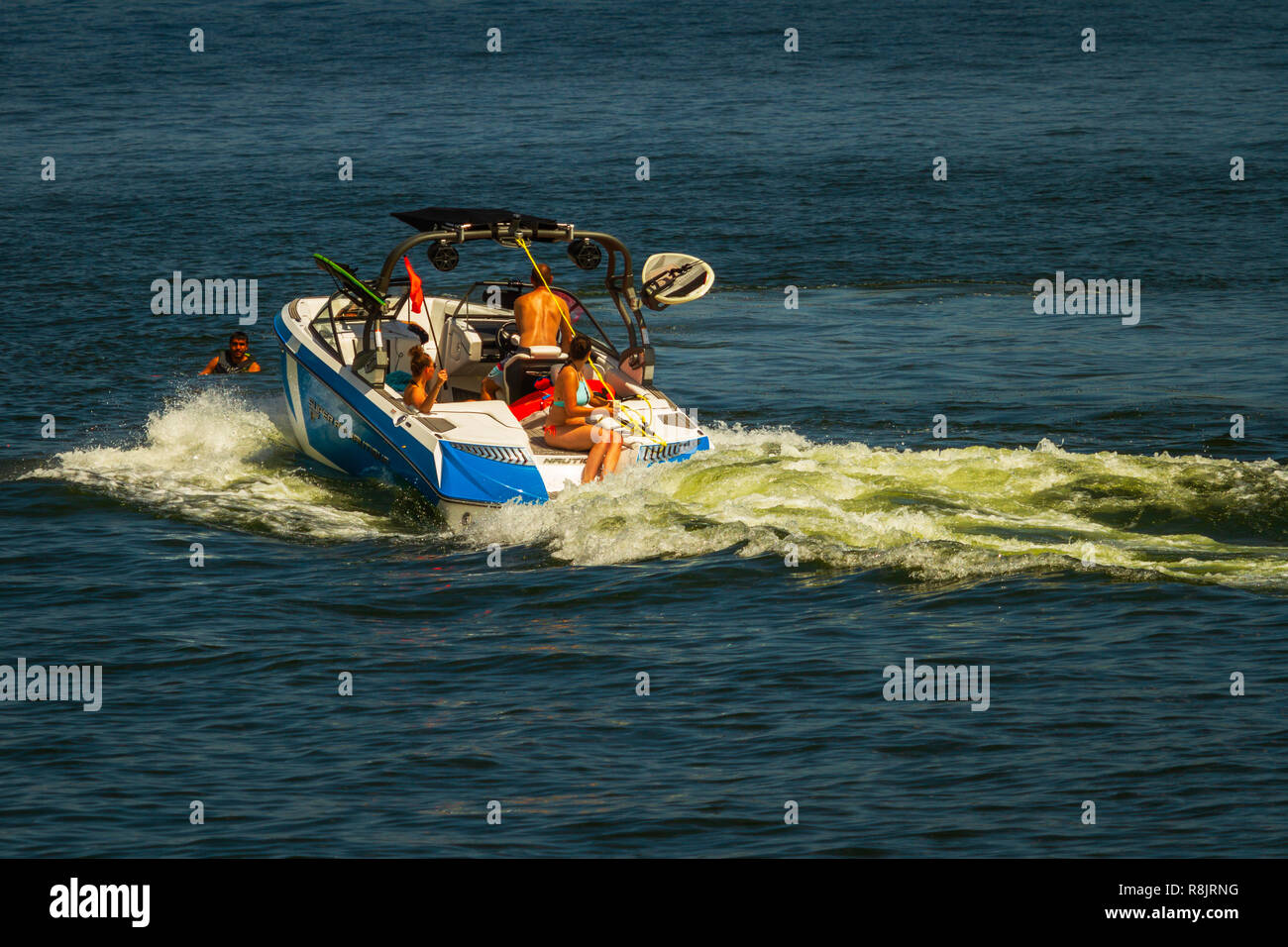 Bikini boat girls hires stock photography and images Alamy