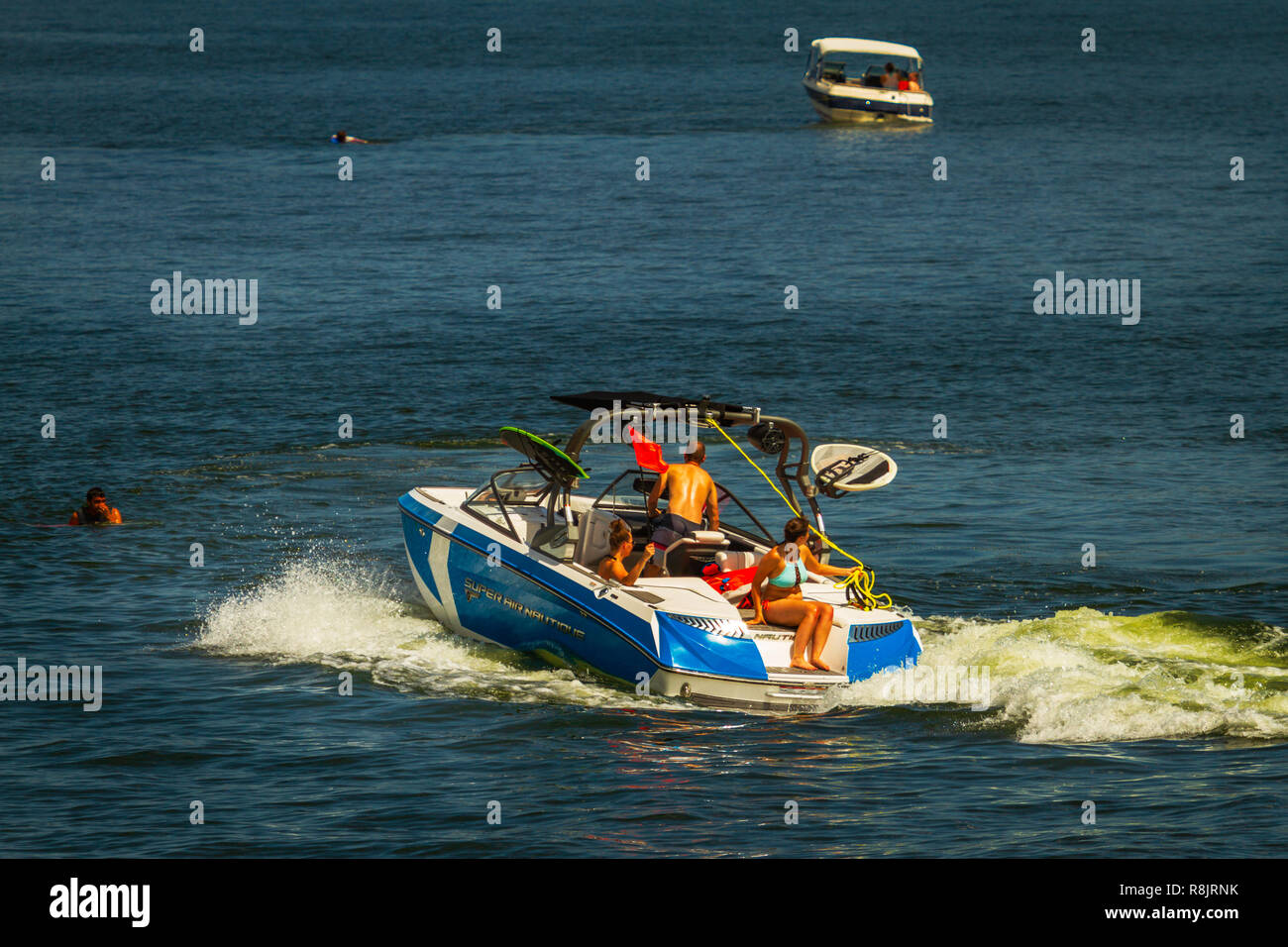 Bikini boat girls hires stock photography and images Alamy