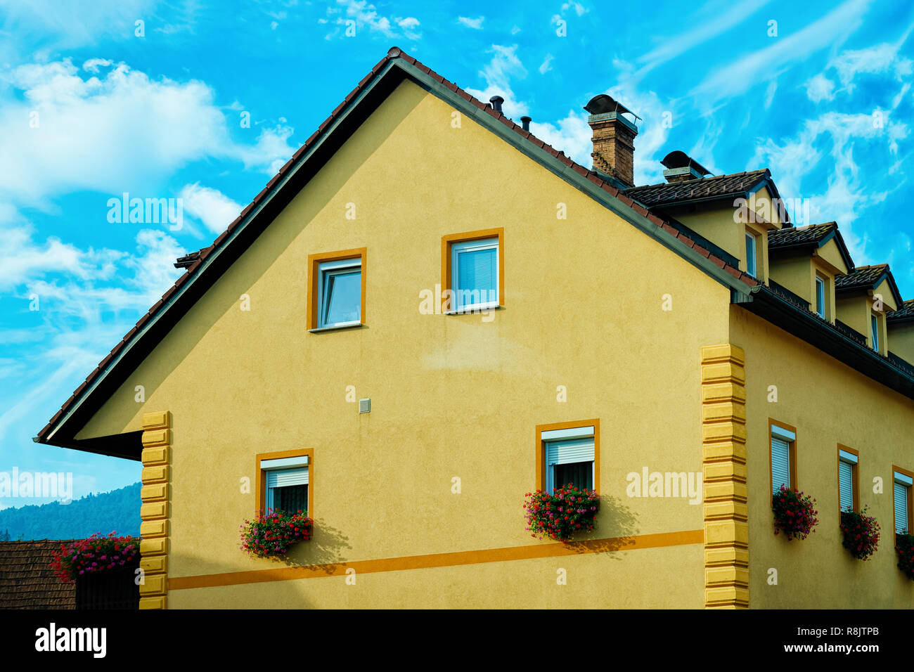 modern-house-building-concept-stock-photo-alamy