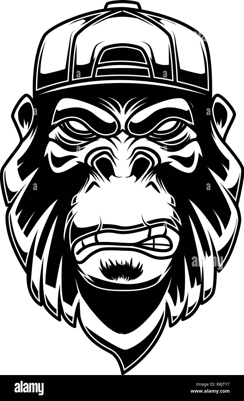 gorilla baseball cap