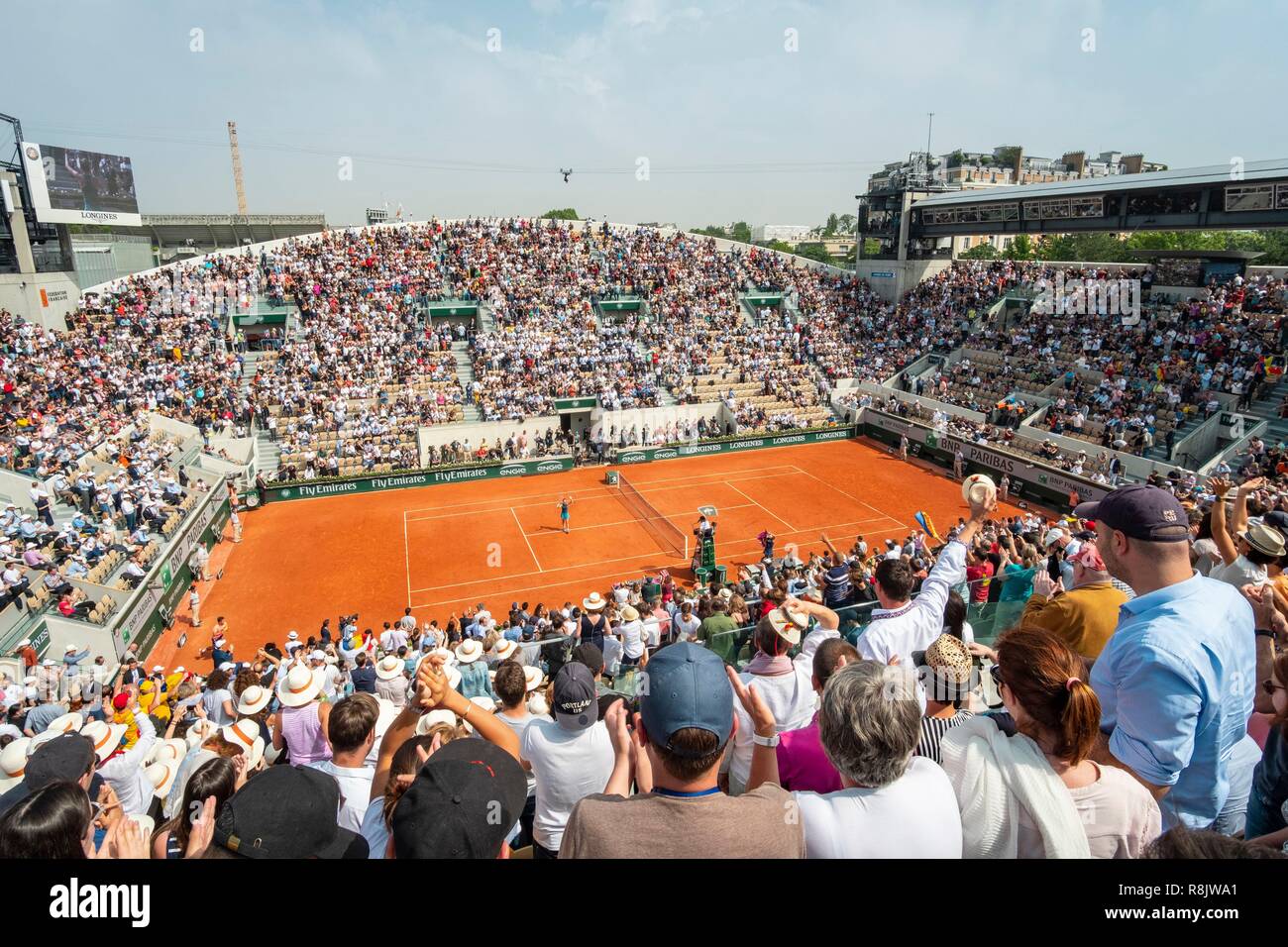 Suzanne lenglen stadium hi-res stock photography and images - Alamy